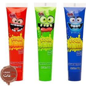 تصویر ژله تیوپی ترش میوه ای 