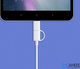 تصویر کابل شارژ دو سر زد ام آی شیائومی مدل ZMI AL501 Xiaomi ZMI 2 In 1 Micro USB Type-C AL501 Charge Data Cable