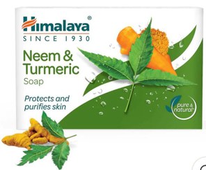 تصویر صابون چریش و زردچوبه هیمالیا Neem & Turmeric Soap