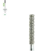 تصویر فرز فیشور الماسی توربین تیزکاوان CYLINDER DIAMOND BUR Teeskavan