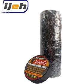 تصویر نوار چسب برق مشکی Black Pvc Electrical Insulation Tape 