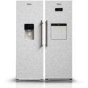 تصویر یخچال فریزر دوقلو الکترواستیل مدل  Unique _ ES23 Electrosteel ESR23 / ESF23