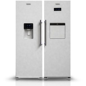 تصویر یخچال فریزر دوقلو الکترواستیل مدل  Unique _ ES23 Electrosteel ESR23 / ESF23