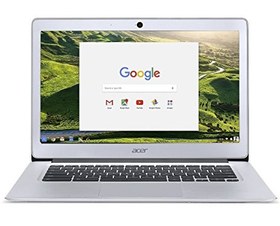تصویر 2018 Acer 14 &#39;FHD IPS Display Premium پرچمدار کسب و کار Chromebook-Intel Celeron پردازنده چهار هسته ای تا 2.24 گیگاهرتز ، 4 گیگابایت رم ، 32 گیگابایت SSD ، HDMI ، WiFi ، بلوتوث Chrome OS- (تجدید شده) 