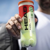 تصویر توپ پدل هد مدل Padel Team پک ۳ عددی 