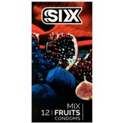 تصویر کاندوم میوه ای سیکس SIX Mix Fruits Condom 