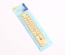 تصویر دماسنج چوبی دیواری Wooden Room Thermometer