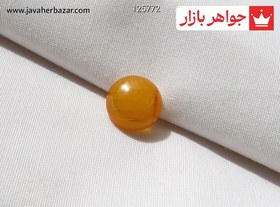 تصویر نگین کهربا بولونی لهستان ریز اصل کد 125772 