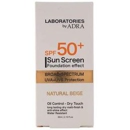 تصویر کرم ضد آفتاب رنگی آدرا SPF 50 مدل لابراتوریز ‌مناسب انواع پوست‌ حجم 65 میلی‌لیتر 