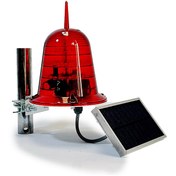 تصویر چراغ هشداردهنده خورشیدی مدل C660-75 ، چراغ سردکلی سولار،چراغ دکل خورشیدی،چراغ خطر دکل،چراغ دکل ال ای دی،چراغ چشمک زن دکل 