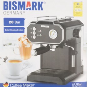 تصویر اسپرسو ساز بیسمارک مدل BM 2259 bismark BM2259 espresso maker