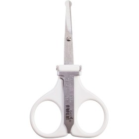 تصویر قیچی ناخن کودک با سوهان سفید فارلین FARLIN 