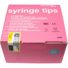 تصویر سری پوآر رنگی یکبار مصرف لیوانی ۲۵۰ تایی Air and water syringe tip