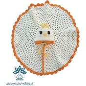 تصویر شنل نوزادی دست بافت 