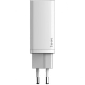 تصویر شارژر دیواری باسئوس مدل Gan 2 Lite CCGAN2L-B01 توان 65 وات Baseus Gan 2 Lite CCGAN2L-B01 65w wall charger