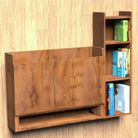 تصویر میز تحریر دیواری کتابخانه دار WD80 Folding wall desk WD80