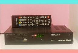 تصویر گیرنده دیجیتال مکسیدر MX-2 مدل 2037 کارکرده، با کنترل نو و یک سال ضمانت