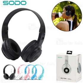 تصویر هدفون بلوتوث سودو Sodo SD-704 رم خور 