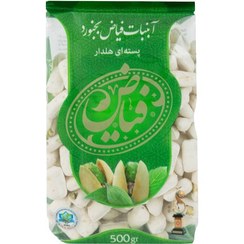 تصویر شکر پنیر پسته ای هل دار Pistachios and Cardamom Flavor Sugarcandy - Fayyaz