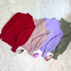 تصویر بلوز بافت زنانه ترک کالکشن | فری سایز و رنگ‌بندی متنوع 