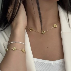 تصویر دستبند و گردنبند ونکلیف 