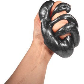 تصویر ژل بازی متالیک مشکی 