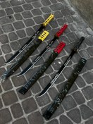 تصویر شمشیر تمرینی و ورزشی ۸۰ سانت تیغه یک تیکه ضخامت ۳ میل 