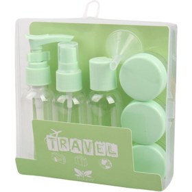 تصویر پک مسافرتی ٨ تکه جعبه دار ٨ in 1 travel bottle set WESUNCO