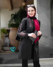 تصویر مانتو ژاکارد دخترانه 