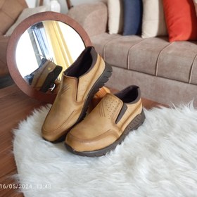 تصویر کفش مردانه طبی چرم اتاکا تبریز کشی روزمره Shoes men leathers tabriz ataka tabriz