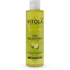 تصویر ژل شستشو صورت لیمو ویتولا 200 میل vitola oil balancing facial wash