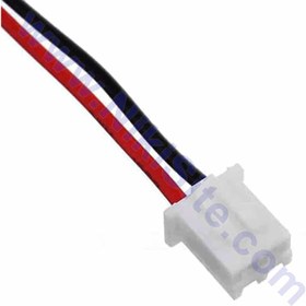 تصویر کانکتور 2 پین مادگی سیم دار 