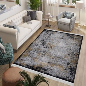 تصویر فرش چاپی طرح وینتج کد U192 