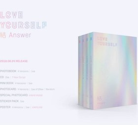 تصویر آلبوم answer بی تی اس Bts Love Yourself: Answer Album