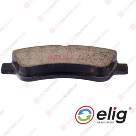 تصویر لنت ترمز الیگ(elig) مناسب چرخ جلو پژو 20 ا Elig PA03 Front Brake Pad For Peugeot 206 Elig PA03 Front Brake Pad For Peugeot 206