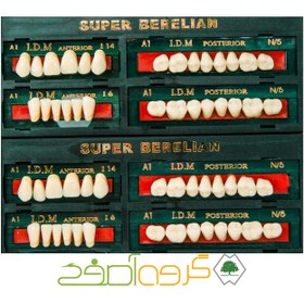 تصویر دندان مصنوعی سوپر برلیان ایده آل ماکو | Ideal Makoo- Super Berelian Artificial Teeth 
