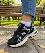 تصویر کتونی زنانه مدل نیوبالانس 630 - مشکی سفید / 