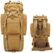 تصویر کوله پشتی تاکتیکال ظرفیت ۸۰ لیتر 