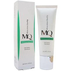 تصویر کرم ژل مناسب پوست آکنه دار ام کیو 30میل MQ ANTI ACNE CREAM GEL 30ml