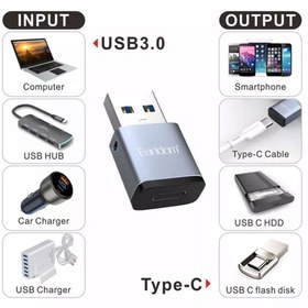 تصویر مبدل Type-C به OTG USB 3.0 ارلدام مدل ET-OT61 