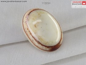 تصویر نگین عقیق باباقوری کد 112224 