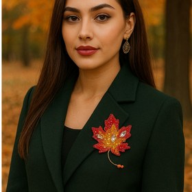 تصویر گلسینه برگ پاییزی 