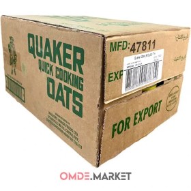 تصویر جو دو سر پرک QUAKER کواکر عمده 24 عدد 500 گرمی 