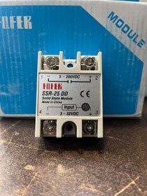 تصویر رله حالت جامد (SSR) فوتک ۲۵ آمپر DC به DC مدل SSR-25 DD FOTEK Solid State Module (SSR) 25A | DC to DC | Model SSR-25 DD