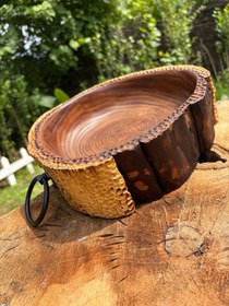 تصویر ظرف میوه و آجیل 