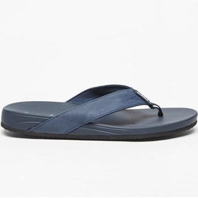 تصویر صندل لاانگشتی مردانه با جزئیات لوگو برند lee cooper Men's Logo Detail Flip Flops