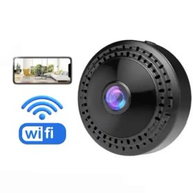 تصویر دوربین بیسیم سکه‌ای کوچک E2 