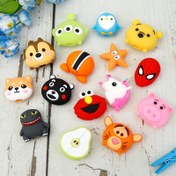 تصویر محافظ سرکابل شارژر عروسکی مدل Cat Hand Cable Protector