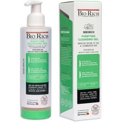 تصویر ژل شستشوی صورت پوست چرب 200 میلی لیتر بایوریچ Bio Rich Purifying Cleansing Gel