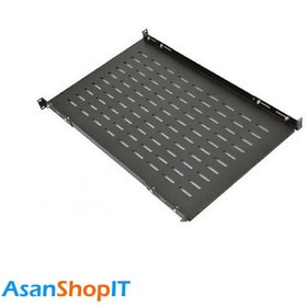 تصویر سینی ثابت رک 1 یونیت عمق 62 اچ پی آسیا HPAsia Depth62 1Unit Fixed Rack Tray